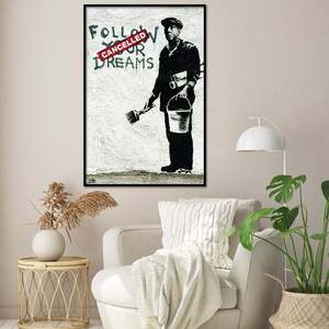 Modern Style Banksy <b>Posters</b> Paper Design for Wall Usage - Product Image 2