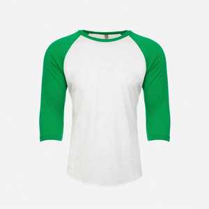 Next Level Apparel Unisex 3/4 manga Triblend Raglan Tee Triblend Three-Quarter Raglan Baseball Camiseta transpirable - Product Image 1