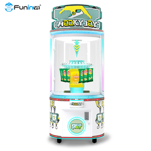 HOOKY JOY Máquina de Juegos Operada con Monedas para Parques Infantiles, Centro de Entretenimiento de Acero con Luces Intermitentes en Inglés, Juegos de Arcade - Product Image 1