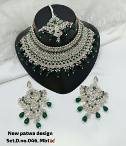 Antique Rose Gold Plated Ethnic Beautiful Stunning Cubic Zircon Crystal Dangle Drop Choker Wedding Party Necklace Jewelry - Product Image 2