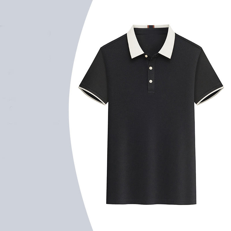 ผ้าฝ้าย220g PIQUE ปกขาวดำ