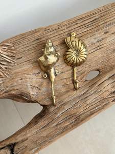 Luxury brass wall hooks elevating interior decor while providing practical storage for modern wall mounted organization needs - Product Image 2