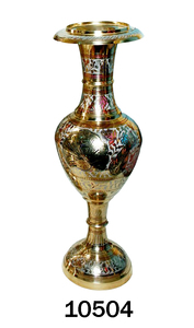 Vase de sol en laiton moderne best-seller fait à la main de haute qualité en aluminium métal vase à fleurs pour la maison et les décorations de mariage - Product Image 5