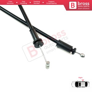 BDP667ประตูด้านในปล่อยล็อคสลัก Bowden สายเคเบิล8200182966ประตูบานเลื่อนขวาสำหรับ Kangoo MK1. ความยาวสายเคเบิล: 680มม - Product Image 5