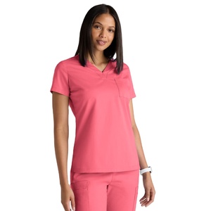 NOUVEAU Blouse Médicale Femme – Tenue d'Infirmière d'Hôpital Extensible et Respirante – Personnalisable OEM – Fournisseur d'Usine à Marque Privée - Product Image 4