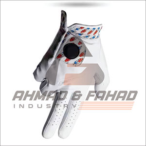 Gants de golf professionnel souple gaucher exercice formation Cabretta cuir Logo personnalisé hommes Crebratta cuir gant de golf - Product Image 5