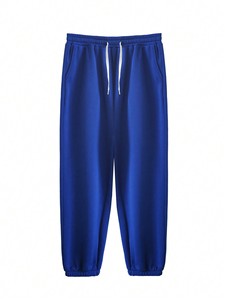 Pantalon de jogging ample pour hommes avec pantalon de survêtement solide à la taille avec cordon de serrage avec personnalisation complète - Product Image 5