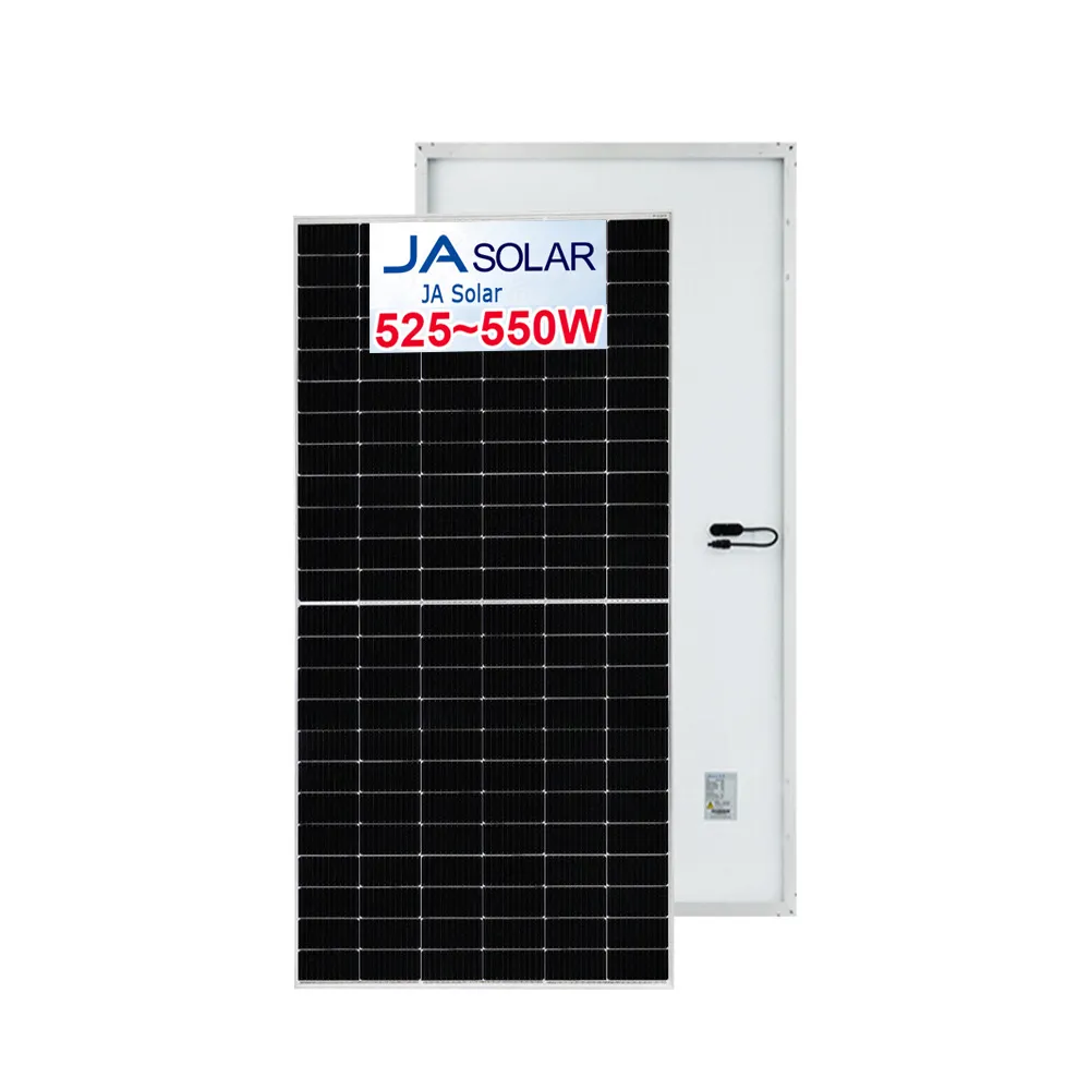 JA Solar JA من الشركة المصنعة للسيليكون أحادي البلورية 540W550W