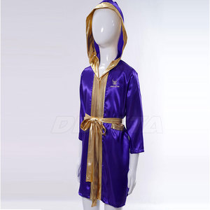 Robes de boxe de haute qualité, les plus populaires pour hommes, robes de boxe personnalisées avec votre propre design, fabriquées en polyester - Product Image 4