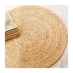 Wholesale Round Water Hyacinth Rugs Carpet Floormat for Living Room Bedroom Made by Vietnamese FBA Amazon - Product Image 1