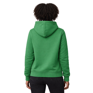 Sweat à capuche vert Soror, sororité grecque, sweat à capuche décontracté élégant pour femmes, rose et vert, sororité universitaire - Product Image 2