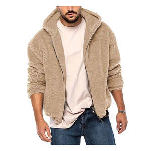 High Quality <b>Men's</b> <b>Sherpa</b> Flece <b>Hoodie</b> Made in Pakistan 100% Cotton Blend Oversized Long Sleeve Winter <b>Men's</b> <b>Hoodie</b> - Product Image 5
