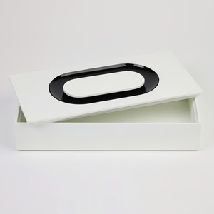 กล่องแลคเกอร์สีครีมทำจากไม้แฮนด์เมดจัดเก็บเครื่องประดับตกแต่งกล่องบ้านทันสมัยผู้จำหน่ายจากเวียดนาม - Product Image 4