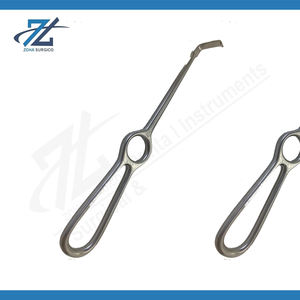 Rétracteur Kocher Langenbeck Manuel 215 mm de long Lame 80x12 mm Acier chirurgical inoxydable Certifié CE Fabricant d'instruments - Product Image 2