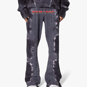OEM/ODM Hip Hop Casual Wear 100% algodón Loose Fit Tie Dye pantalones de chándal de alta calidad transpirable Hip Hop Joggers para hombres - Product Image 1