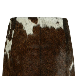 Falda de cuero de vaca para mujer Nueva llegada Mejor calidad Estilo casual Todos los tamaños Faldas de moda populares - Product Image 5