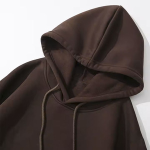 เสื้อมีฮู้ดไม่มีลายสำหรับผู้หญิงเสื้อมีฮู้ดเสื้อไม่มีลายออกแบบได้ตามต้องการ - Product Image 2