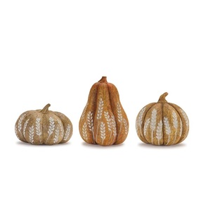 Stand de citrouille en bois récupéré Vintage avec finition rustique en détresse pour les pièces d'accent de maison de Thanksgiving d'automne de campagne confortable - Product Image 2