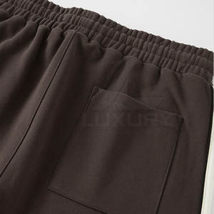 กางเกงขาบานแห้งเร็วสำหรับผู้ชายเสื้อผ้าเครื่องแต่งกายแบบลำลองทรงตรงเอวกลางแบบยั่งยืน - Product Image 4