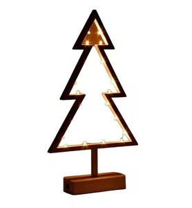 Étoile de Noël élégante en finition dorée, décoration de table pour Noël, décoration de la maison - Product Image 4