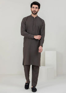 Salwar Kameez pakistanais sur mesure pour tenue décontractée / Dernier style de salwar kameez brodé pour hommes, prix de vente le plus bas - Product Image 6