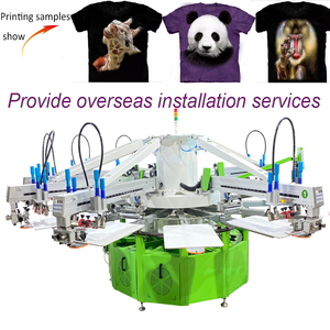 Prix de la machine d'impression sérigraphique automatique à 6 couleurs et 14 stations avec sac de transport - Product Image 3