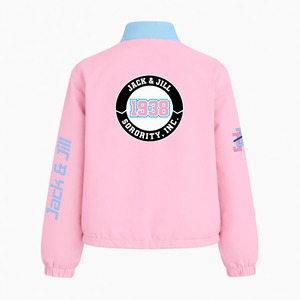 แจ็คแอนด์จิล ออฟ อเมริกา เสื้อแจ็คเก็ตผ้าคอตตอนทวิลสำหรับผู้หญิง เสื้อแจ็คเก็ตมอเตอร์สปอร์ต เสื้อแจ็คเก็ตนักขี่มอเตอร์ไซค์สมรรถนะสูง - Product Image 3