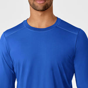 Logotipo personalizado impreso enfermería Scrub camisetas al por mayor por encargo Scrub Camisetas interiores para los hombres en el precio barato - Product Image 4