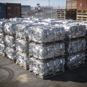 Chatarra de Alambre de Aluminio 6063 de Calidad de Exportación, Brillante y Limpia en Pacas para Fundición, Extrusión, Producción de Tochos y Reciclaje de Metales - Product Image 6