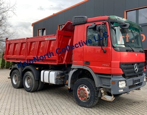 Camion à benne basculante Mercedes-Benz Actros 3344 6x6 Euro 4 d'occasion de 2008, conduite à gauche, diesel lourd, capacité de 31 à 40 tonnes - Product Image 2