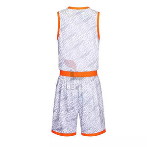 Camiseta de baloncesto universitaria personalizada para hombre, uniforme deportivo de equipo transpirable de secado rápido, kit de verano impreso por sublimación - Product Image 2