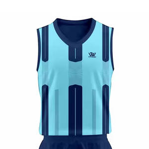 ชุดวอลเลย์บอลโพลีเอสเตอร์สีพื้นชุดวอลเลย์บอล100% - Product Image 4