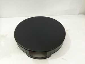 Factory Manufacture Round Iron Food Serving Trays 32 cm <b>Metal</b> Tray <b>Plate</b> Serving Bulk with Handle - Product Image 5