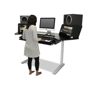 Escritorio Modular Contemporáneo SMARTDESK STUDIO PIANO con Superficie de Madera y Características de Ajuste en Altura para Trabajo Creativo - Product Image 2