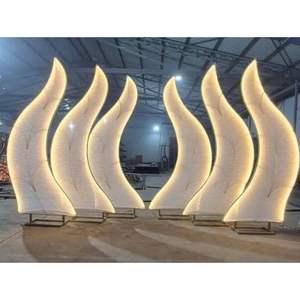 Forever <b>Rose</b> Panel Elegant Timeless Floral Display Radiating Romance Beauty and Sophistication for Stunning Wedding Event Decor - Product Image 2