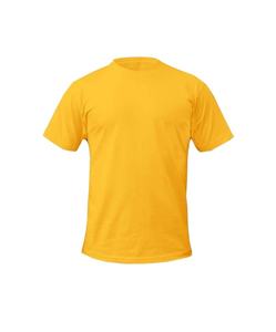 T-shirts unis Polyester mélange de coton T-shirts unisexes à manches courtes de marque personnalisée T-shirts décontractés pour adultes de couleur unie - Product Image 1