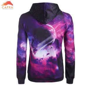 Sudadera con Capucha para Hombre, Deportiva, Informal, de Poliéster, con Estampado Digital, de Secado Rápido, Antibacteriana, Venta al Por Mayor - Product Image 3