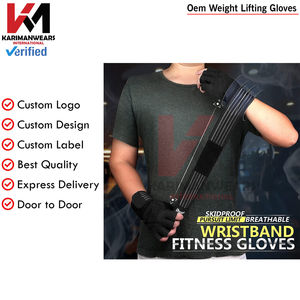 Guantes de Gimnasio para Levantamiento de Pesas con Soporte para Muñeca, Protección Completa de la Palma para Hombres y Mujeres, Entrenamiento de Fuerza y Fitness - Product Image 5