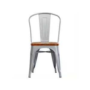 เก้าอี้ห้องอาหารโลหะสำหรับร้านกาแฟ - Product Image 2