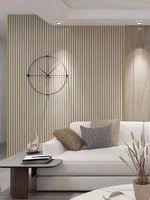 Revêtement en WPC ondulé 3D insonorisant et imperméable, matériau décoratif économique pour les murs et plafonds intérieurs élégants