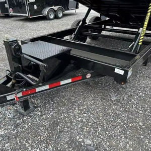 CAM Superline <b>Beast</b> 7 X 14 Heavy Duty Dump Trailer Used Farm Trailer with <b>Gear</b> and Motor for Tractor - Product Image 4