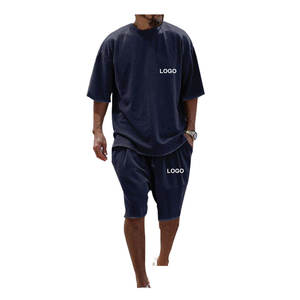 T-shirt en coton épais de qualité supérieure t-shirt élégant pour hommes design imprimé personnalisé boxe moderne surdimensionné tenue de rue décontractée - Product Image 4