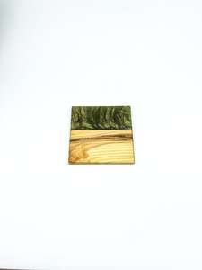 Leading Wide-Selling Wood and Resin Stone <b>Coaster</b> Set Premium Dinnerware Drink Mats for Tea, Coffee, and <b>Glass</b> Holder Tabletop - Product Image 6