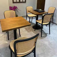 Chaise en plastique épaissie pour la maison, tabouret simple à dossier pour restaurant, chaise d'extérieur empilable en rotin, chaise de salle à manger nordique