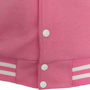 Veste universitaire tendance en gros, 100% laine, veste universitaire violette, veste universitaire à manches en cuir de baseball pour unisexe - Product Image 6