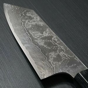 Couteau de chef personnalisé en acier damas forgé à la main avec lame tranchante et manche en bois Pakka couteau de cuisine utilisé quotidiennement - Product Image 3