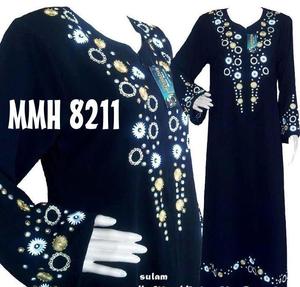 Diseño árabe Abayas de trabajo manual completo para mujeres islámicas - Product Image 1