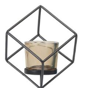 Metal Candle Holder Geometrical Design Modern Christmas Handmade Silver for Party Wedding Home Decor Hot Sale - Product Image 5