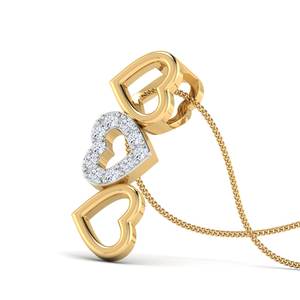 Anillo de Compromiso de Plata de Ley Chapado en Oro con Diamante Cultivado en Laboratorio de Corte Brillante en Forma de Corazón con Engaste de Bisel, Certificado por IGI, para Mujer - Product Image 5