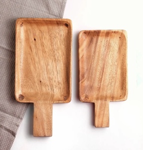 Offre Spéciale : Plateaux de Service Personnalisés en Acacia Naturel, Planches à Charcuterie en Bois Bio, Plats et Vaisselle en Bois, Planche à Desserts - Product Image 3